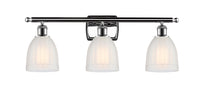 Ballston Bath Vanity Light 3 Lights Steel