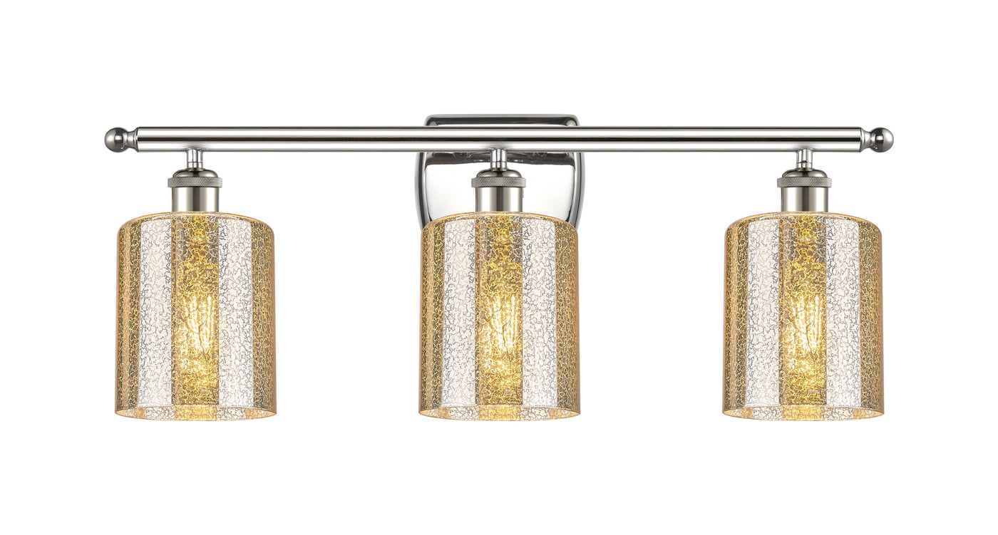 Ballston Bath Vanity Light Cast Brass Glass