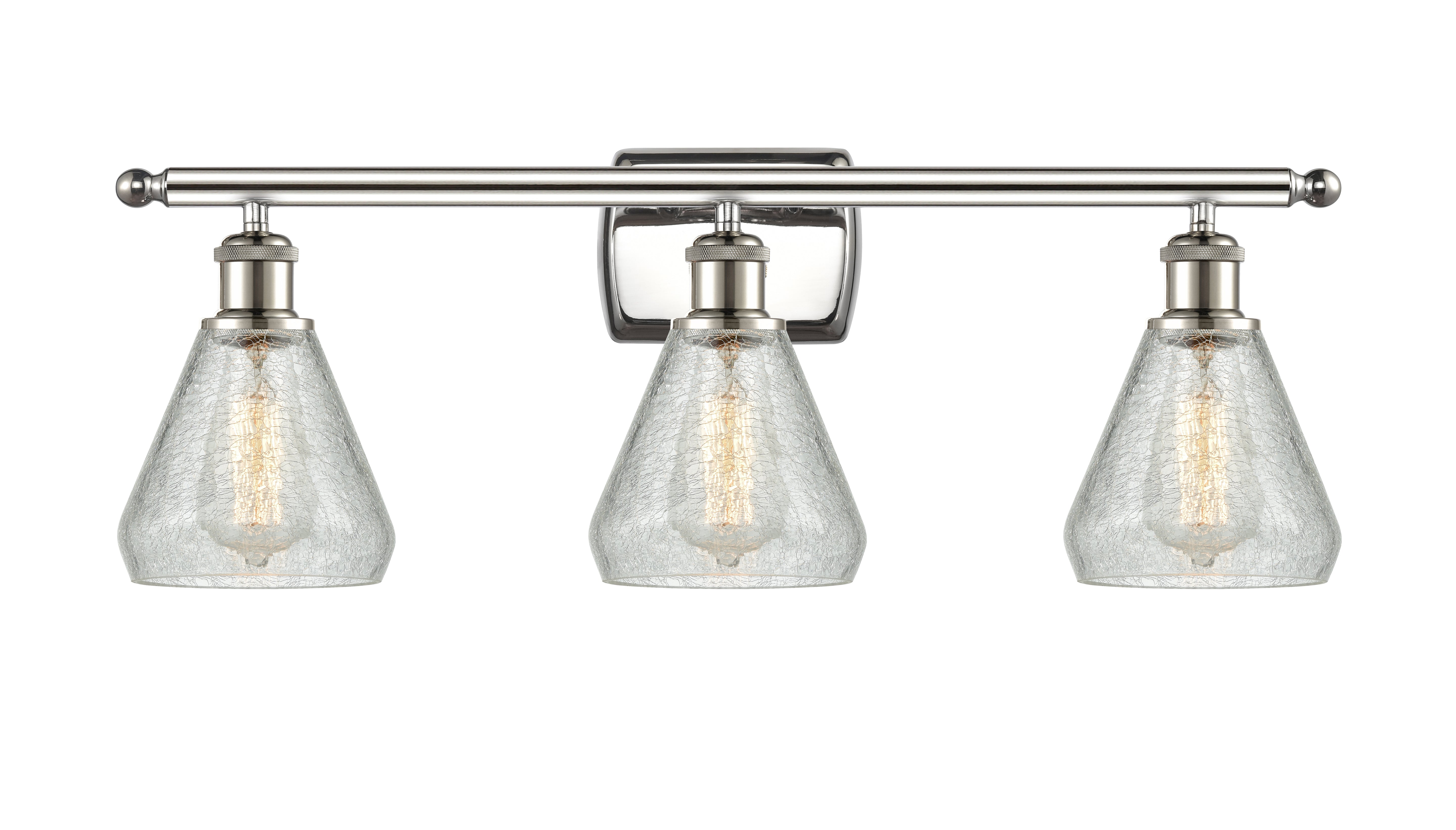 Ballston Bath Vanity Light Cast Brass Glass