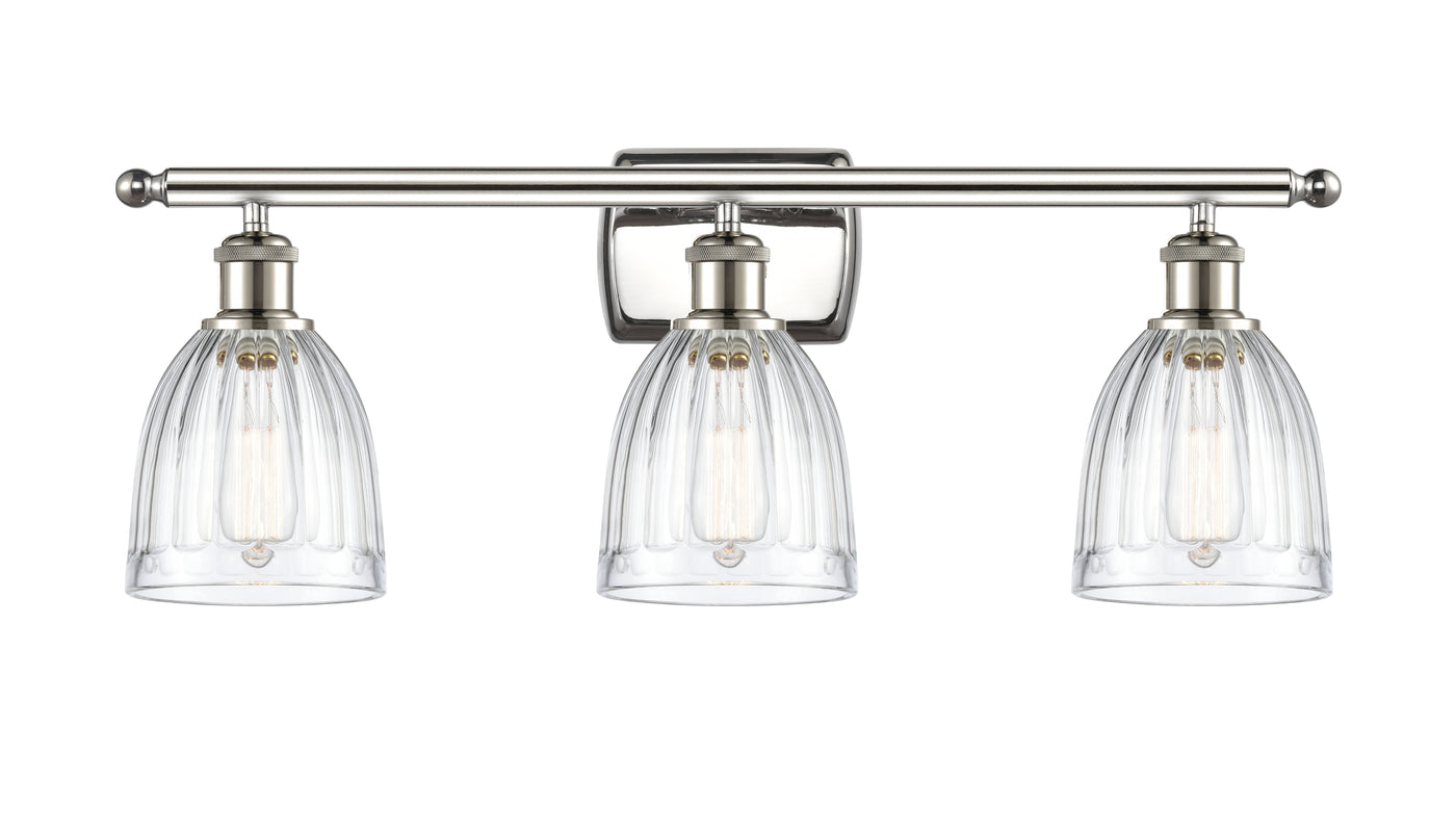 Ballston Bath Vanity Light 3 Lights Steel