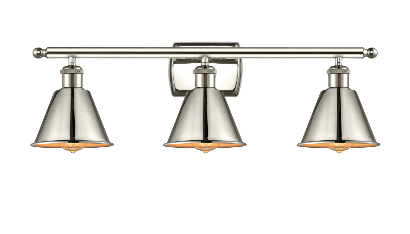 Ballston Industrial, Farmhouse, Restoration-Vintage Smithfield Bath Vanity Light