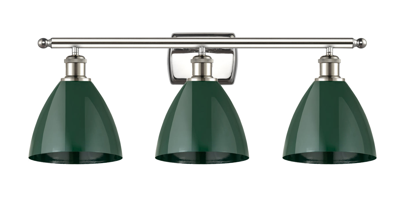 Ballston Industrial, Farmhouse, Restoration-Vintage Plymouth Bath Vanity Light