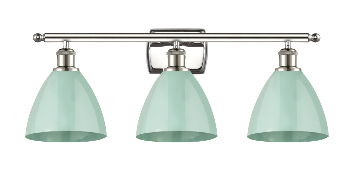 Ballston Industrial, Farmhouse, Restoration-Vintage Plymouth Bath Vanity Light