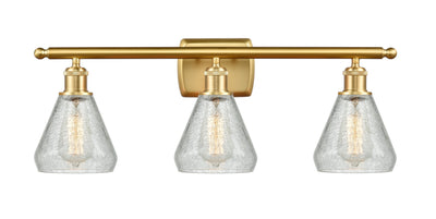 Ballston Bath Vanity Light Cast Brass Glass