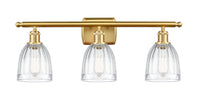 Ballston Bath Vanity Light 3 Lights Steel