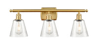 Ballston Bath Vanity Light Cast Brass Finish