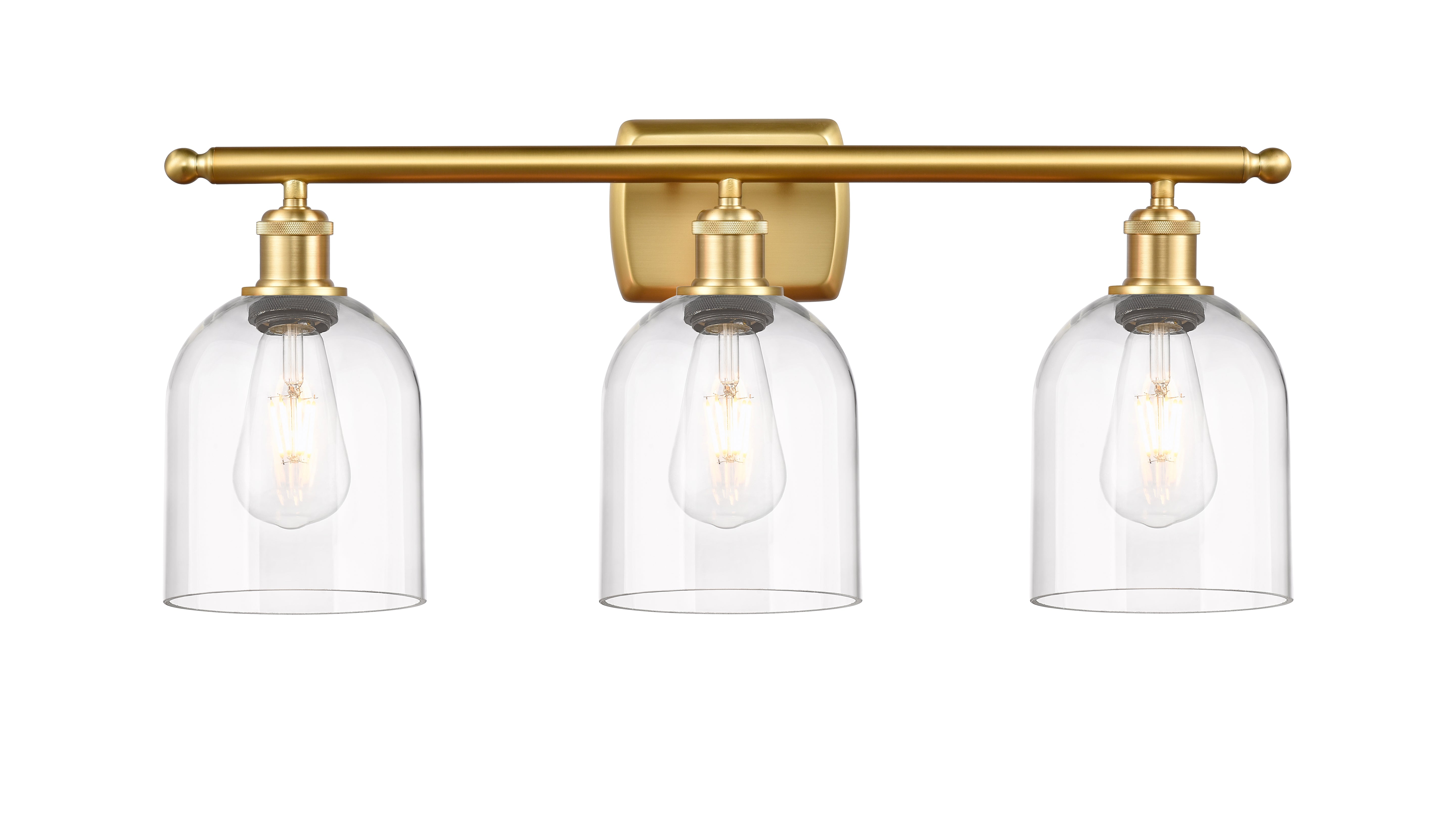 Ballston Bath Vanity Light Cast Brass Finish