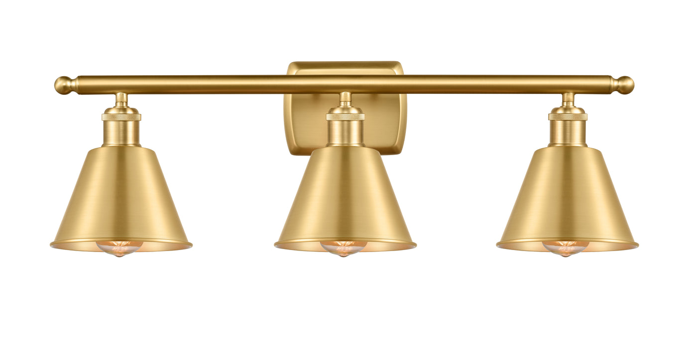 Ballston Industrial, Farmhouse, Restoration-Vintage Smithfield Bath Vanity Light