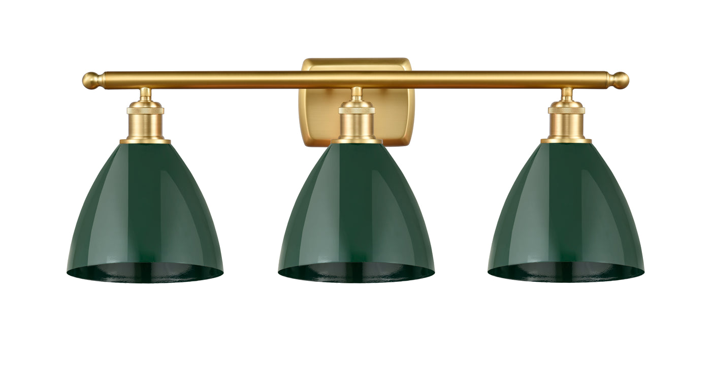 Ballston Industrial, Farmhouse, Restoration-Vintage Plymouth Bath Vanity Light