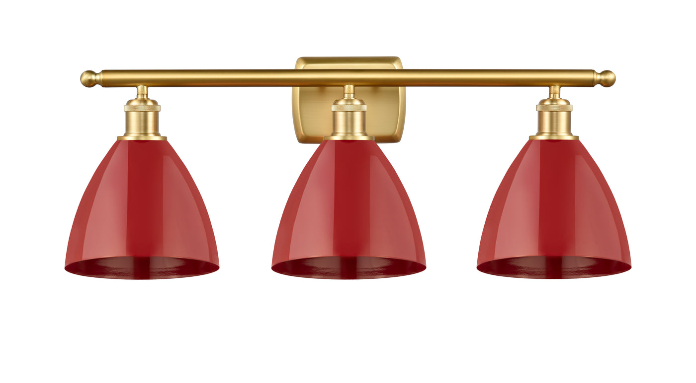 Ballston Industrial, Farmhouse, Restoration-Vintage Plymouth Bath Vanity Light