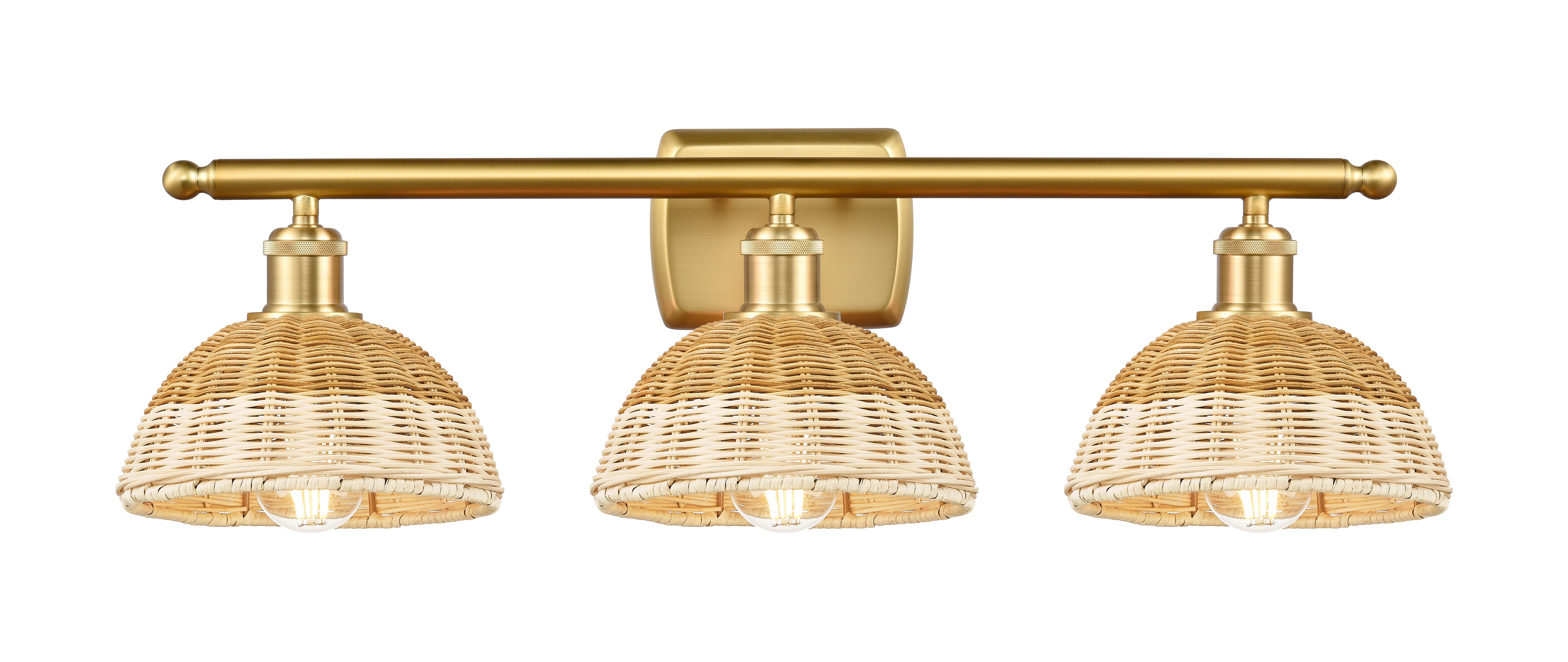 Ballston Vanity Light Cast Brass Finish