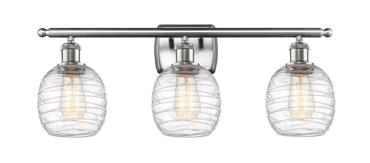 Ballston Bath Vanity Light Steel Cast Glass