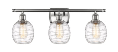 Ballston Bath Vanity Light Steel Cast Glass