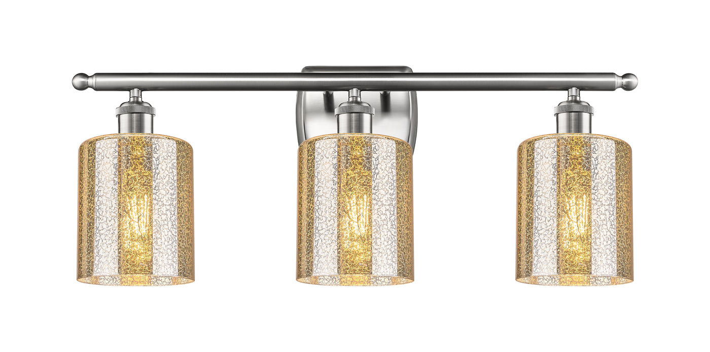 Ballston Bath Vanity Light Cast Brass Glass