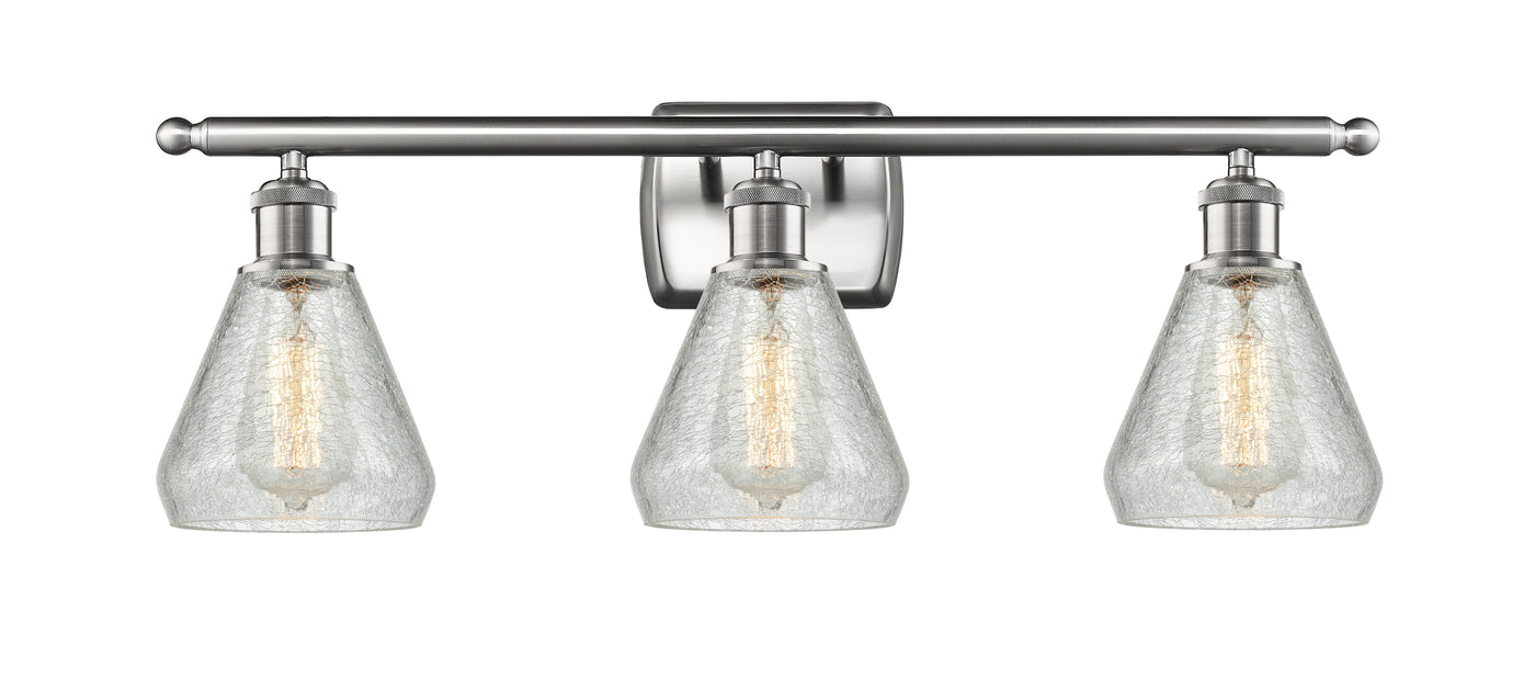 Ballston Bath Vanity Light Cast Brass Glass