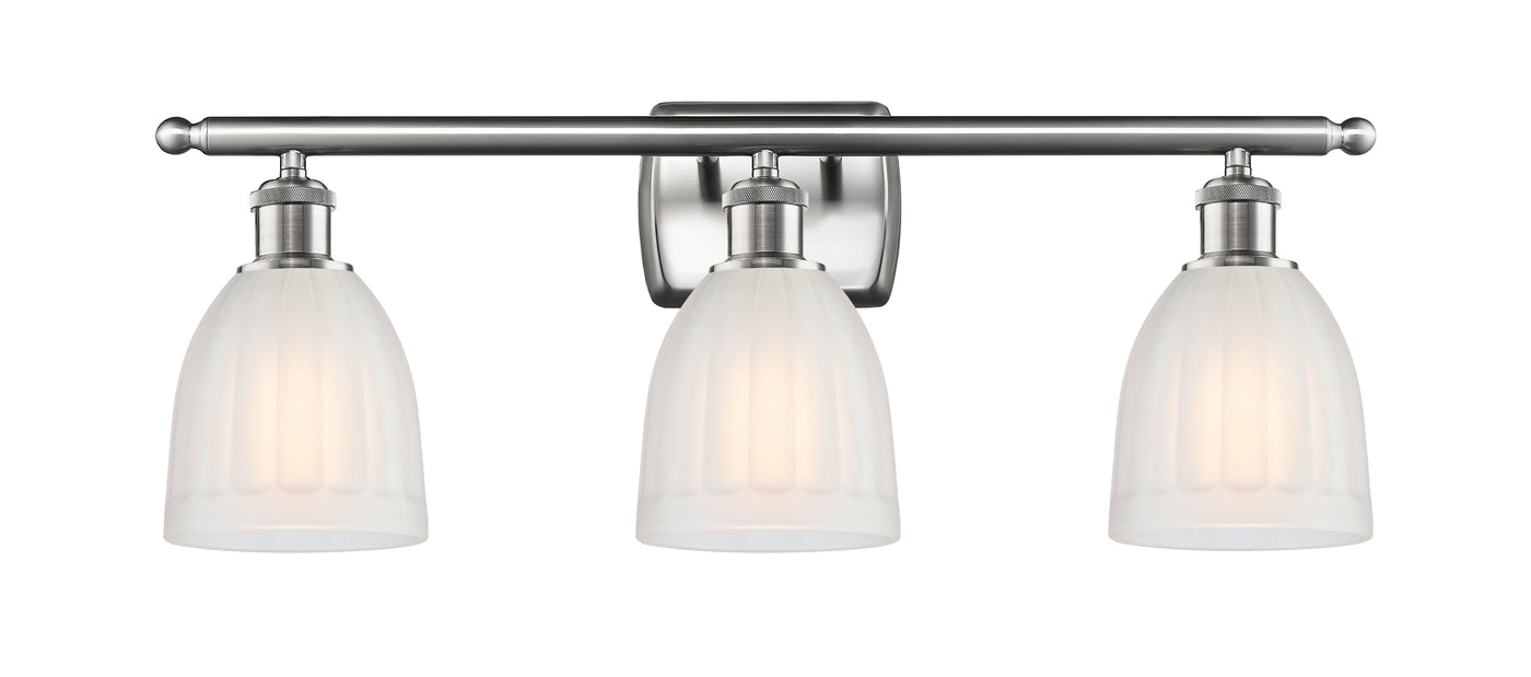 Ballston Bath Vanity Light 3 Lights Steel