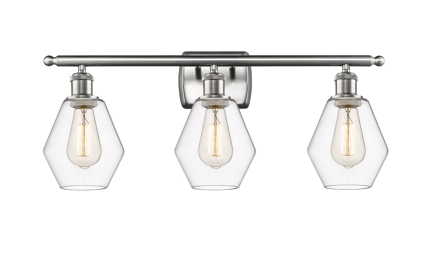 Ballston Bath Vanity Light Cast Brass Glass