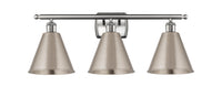 Ballston Industrial, Farmhouse, Restoration-Vintage Berkshire Metal Bath Vanity Light