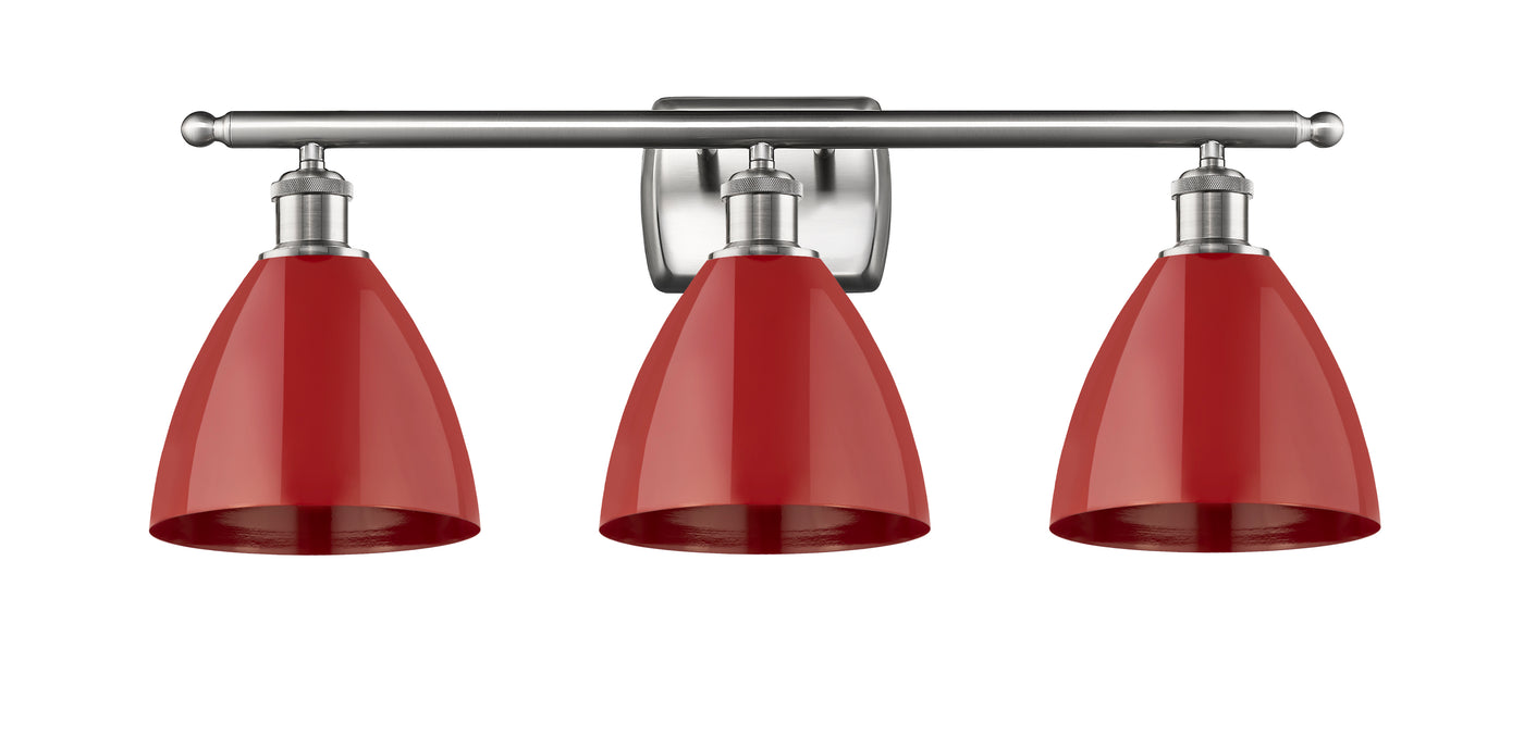 Ballston Industrial, Farmhouse, Restoration-Vintage Plymouth Bath Vanity Light