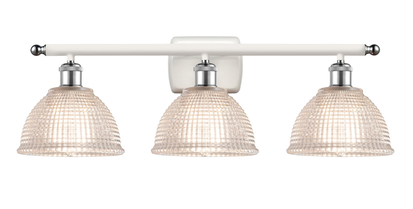 Ballston Bath Vanity Light Cast Brass Glass