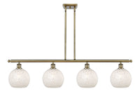 48-Inch 4-Light Stem-Hung Island Light 10.5-Inch High Dimmable