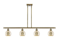 Athens 48-Inch 4-Light Stem-Hung Island Light 8.375-Inch High