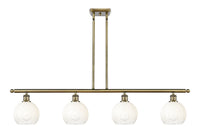 Brookhaven Globe 48-Inch 4-Light Stem-Hung Island Light 10.625-Inch High