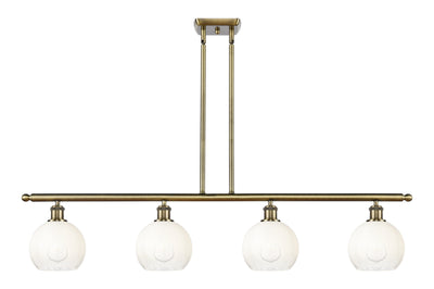 Ballston Island Light Cast Brass Finish