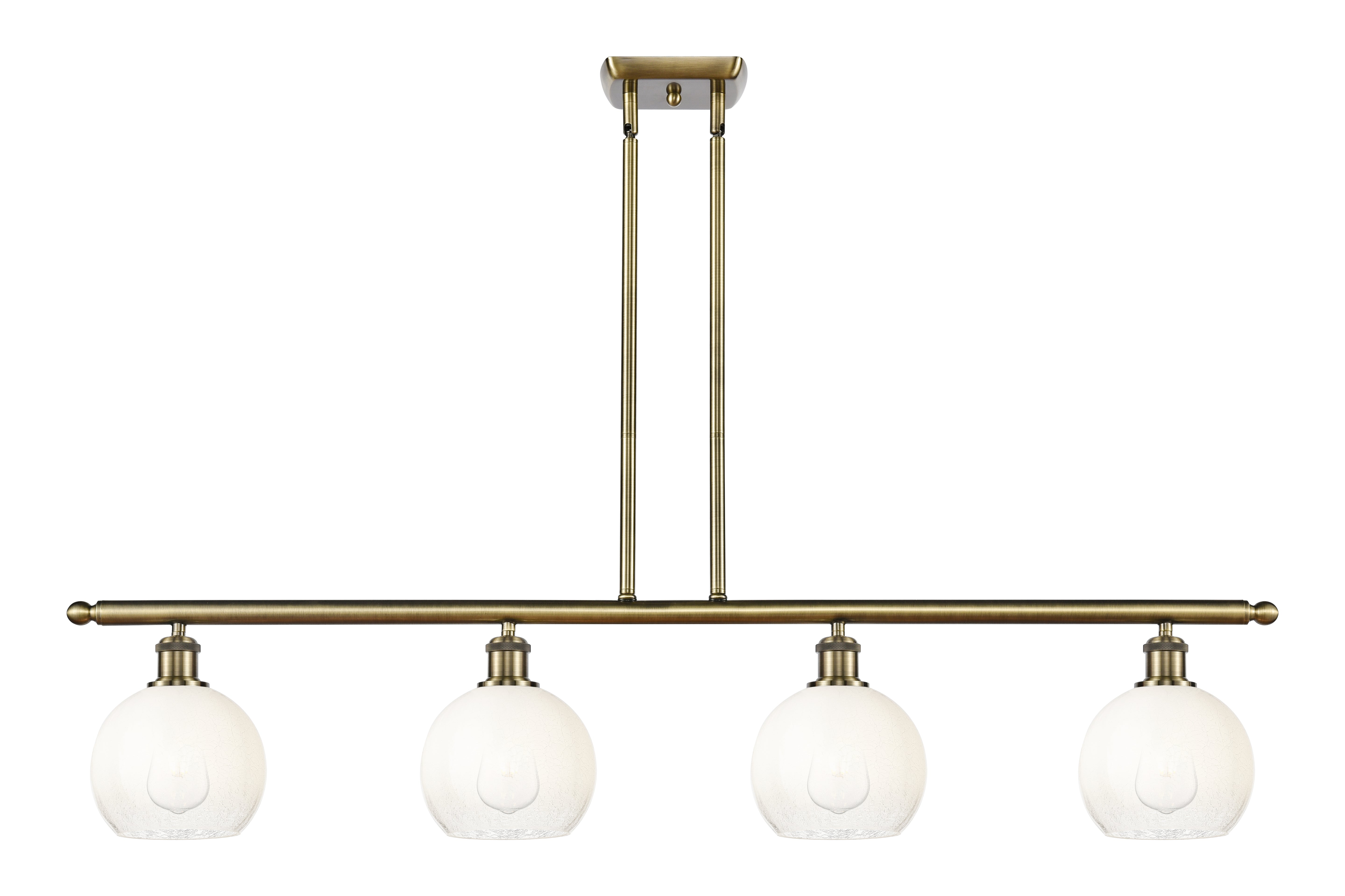 Ballston Island Light Cast Brass Finish