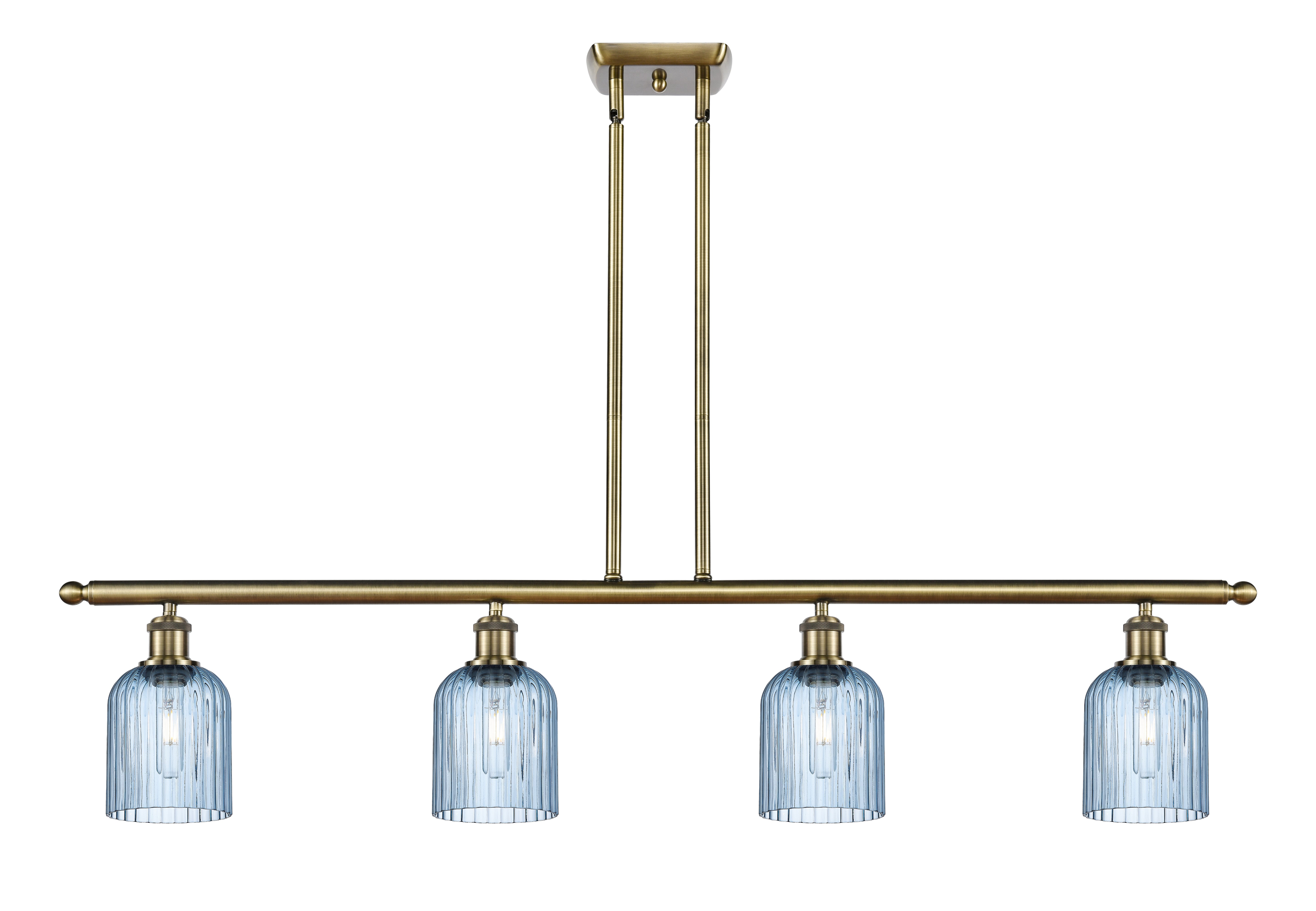 Ballston Island Light Cast Brass Finish