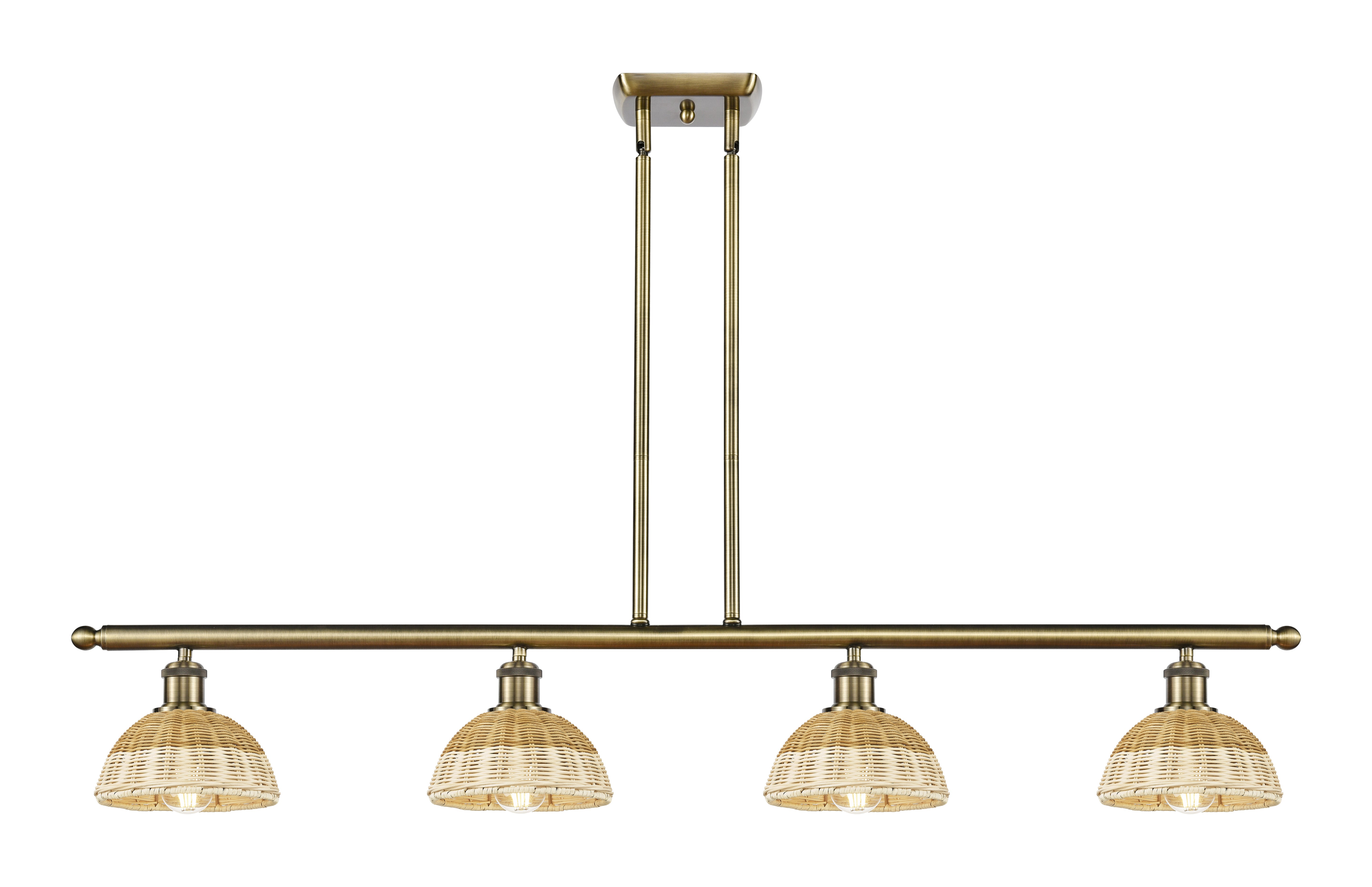 Ballston Island Light Cast Brass Steel