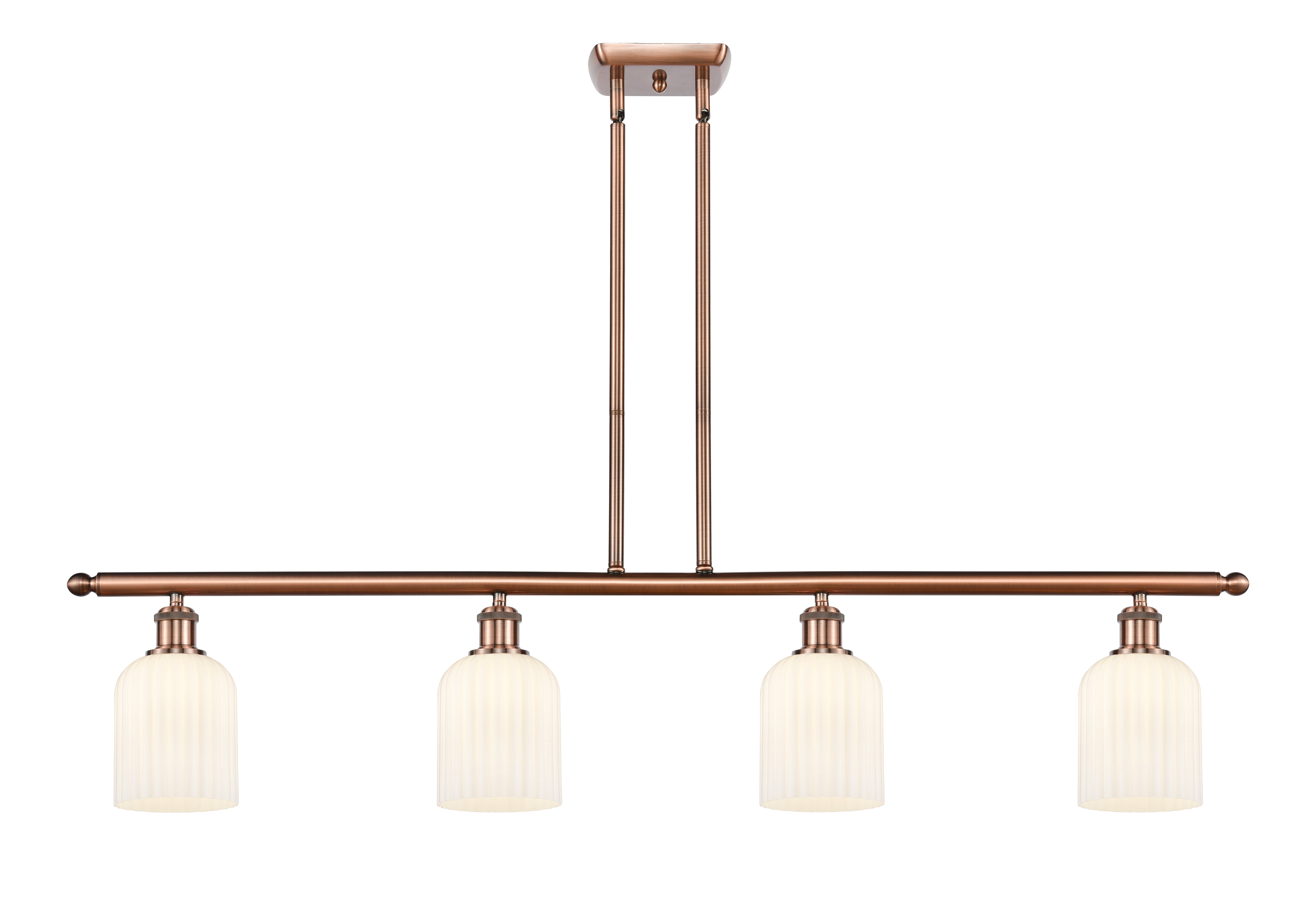 Ballston Island Light Cast Brass Finish