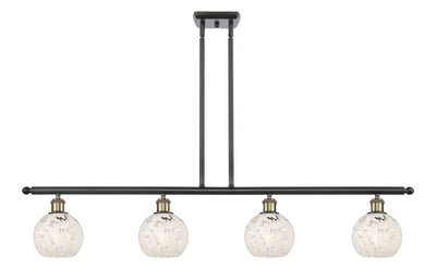 Ballston Island Light Cast Brass Steel Glass