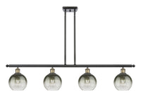 Brookhaven Globe 48-Inch 4-Light Stem-Hung Island Light 10.625-Inch High