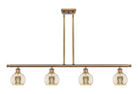 Athens 48-Inch 4-Light Stem-Hung Island Light 8.375-Inch High