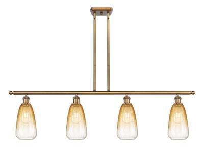 Ballston Island Light Cast Brass Finish
