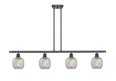 Ballston Island Light Cast Brass Steel Glass