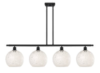 48-Inch 4-Light Stem-Hung Island Light 12.25-Inch High Sloped-Ceiling Compatible