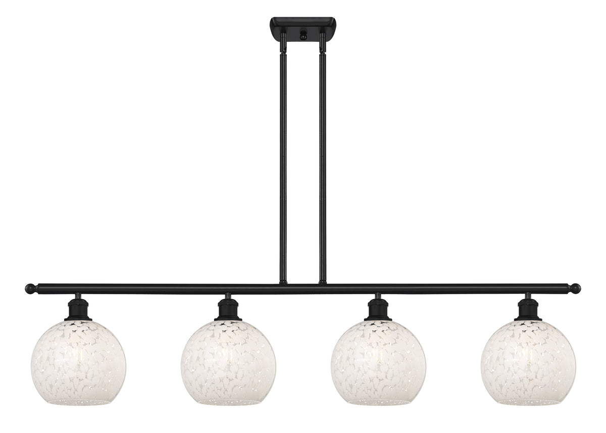 48-Inch 4-Light Stem-Hung Island Light 10.5-Inch High Dimmable