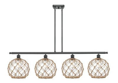 Ballston Island Light Cast Brass Finish