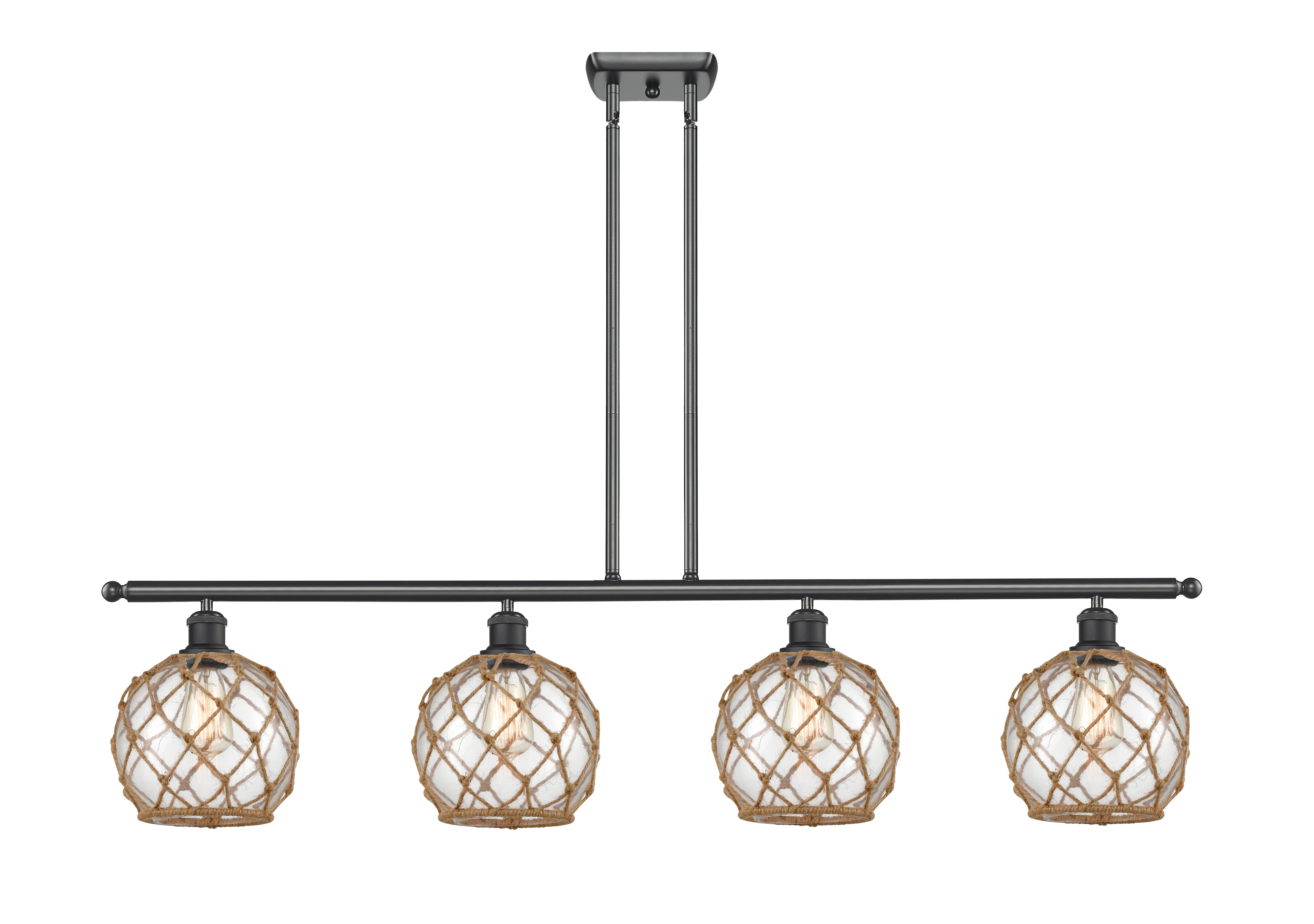 Ballston Island Light Cast Brass Finish