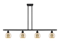 Athens 48-Inch 4-Light Stem-Hung Island Light 8.375-Inch High
