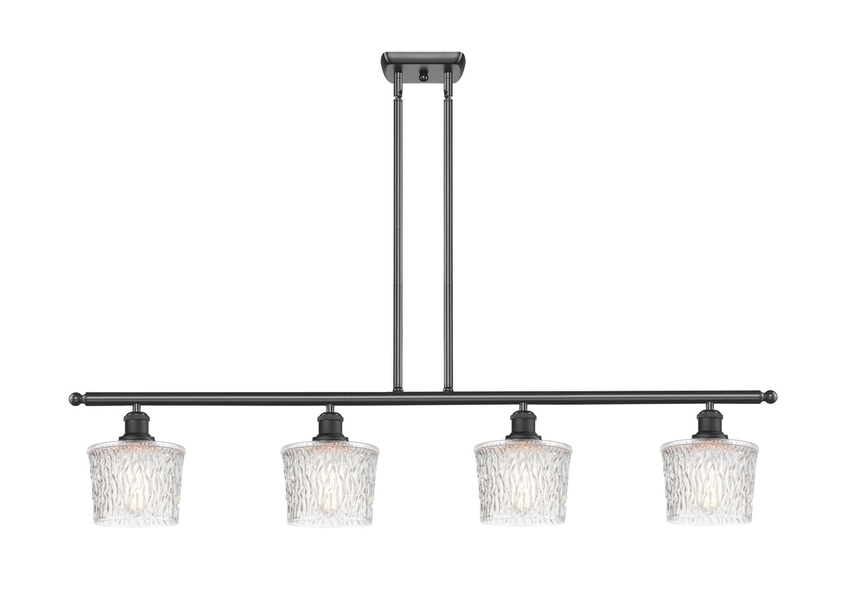 Niagara 48-Inch 4-Light Stem-Hung Island Light with LED Bulbs