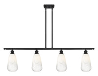 Brookhaven Almond 48-Inch 4-Light Stem-Hung Island Light 13.5-Inch High
