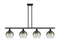 Brookhaven Globe 48-Inch 4-Light Stem-Hung Island Light 10.625-Inch High