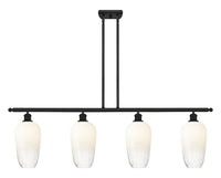 Brookhaven Flute 48-Inch 4-Light Stem-Hung Island Light