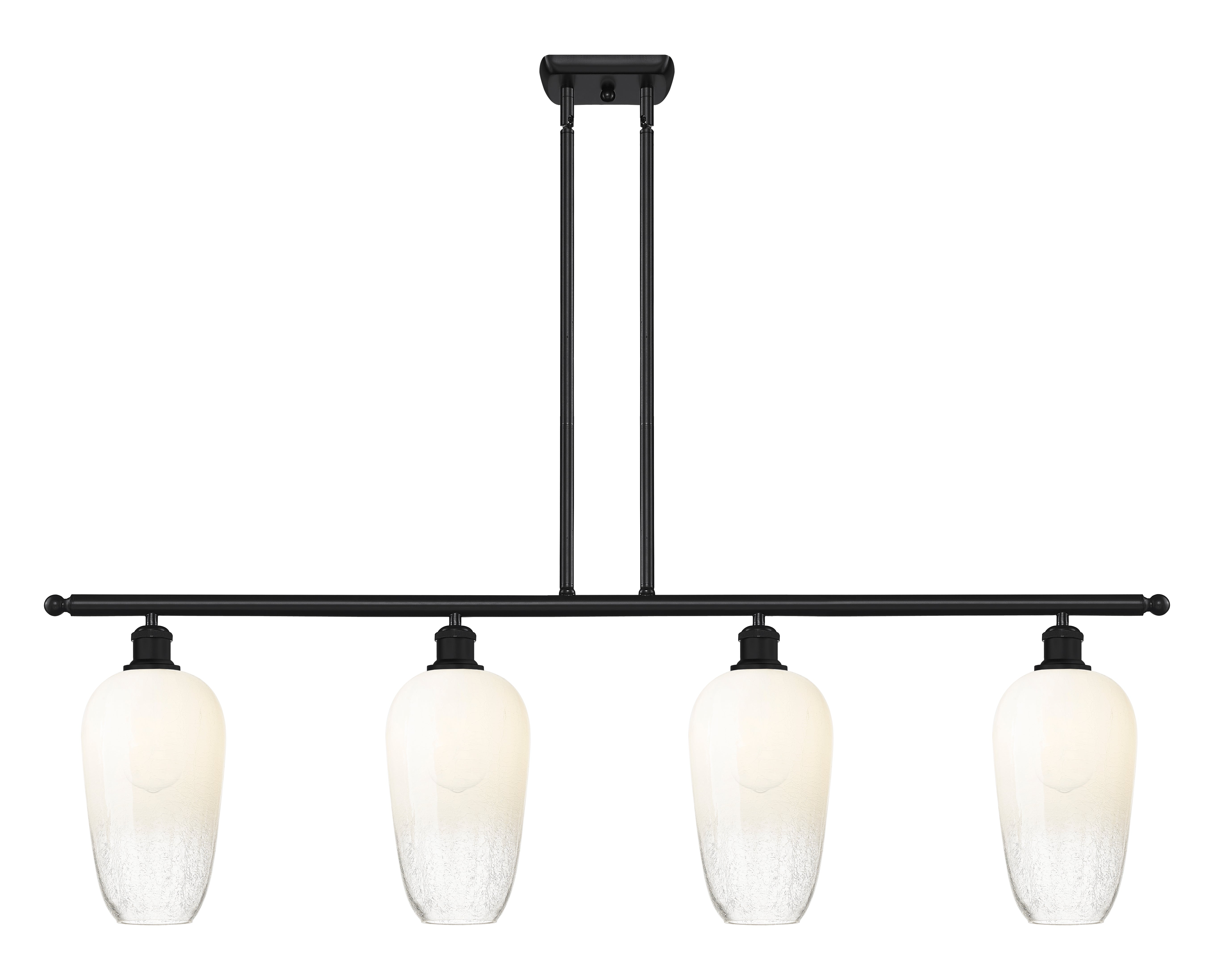 Ballston Island Light Cast Brass Glass Steel