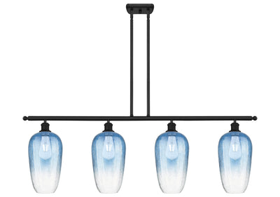 Ballston Island Light Cast Brass Glass Steel