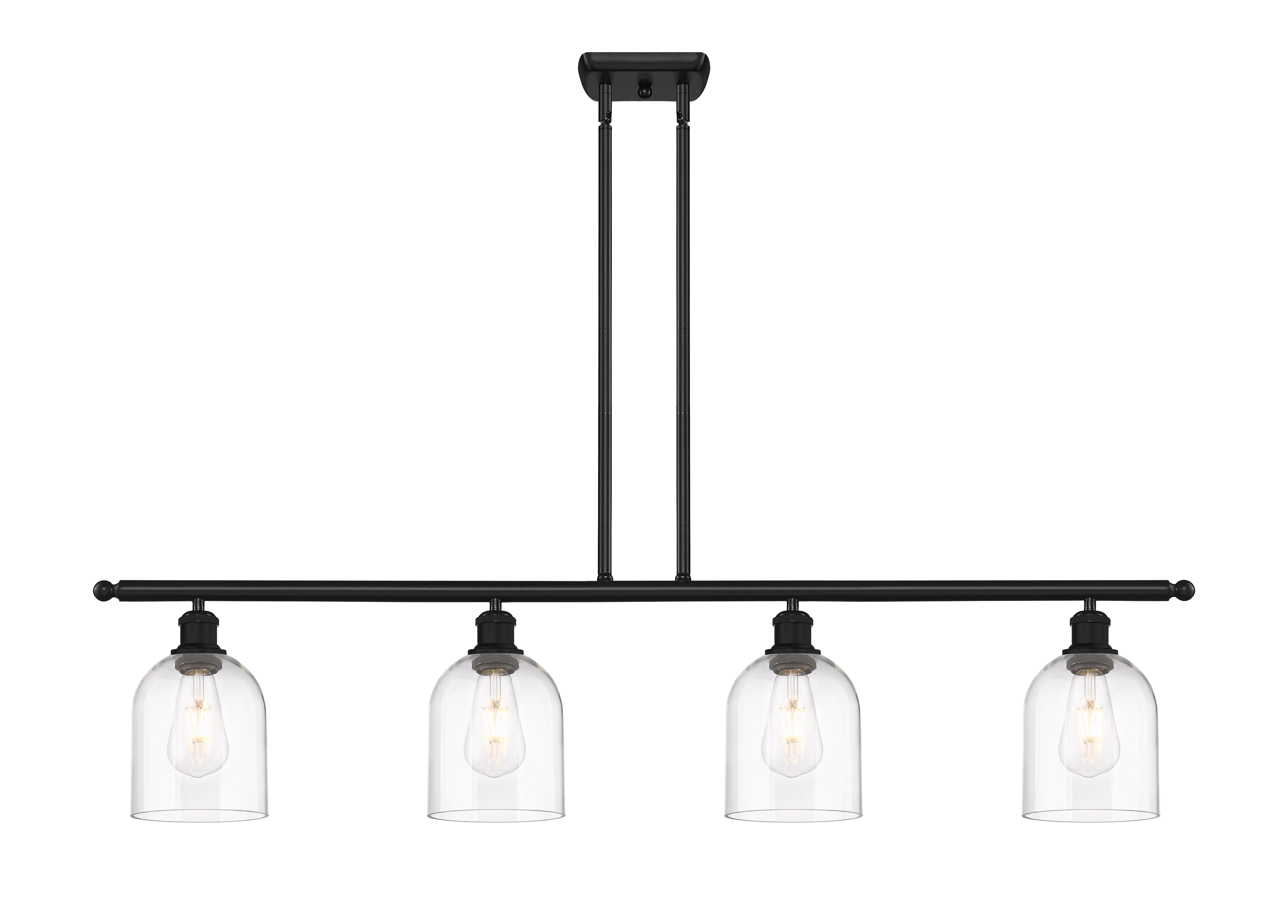 Ballston Island Light Cast Brass Finish
