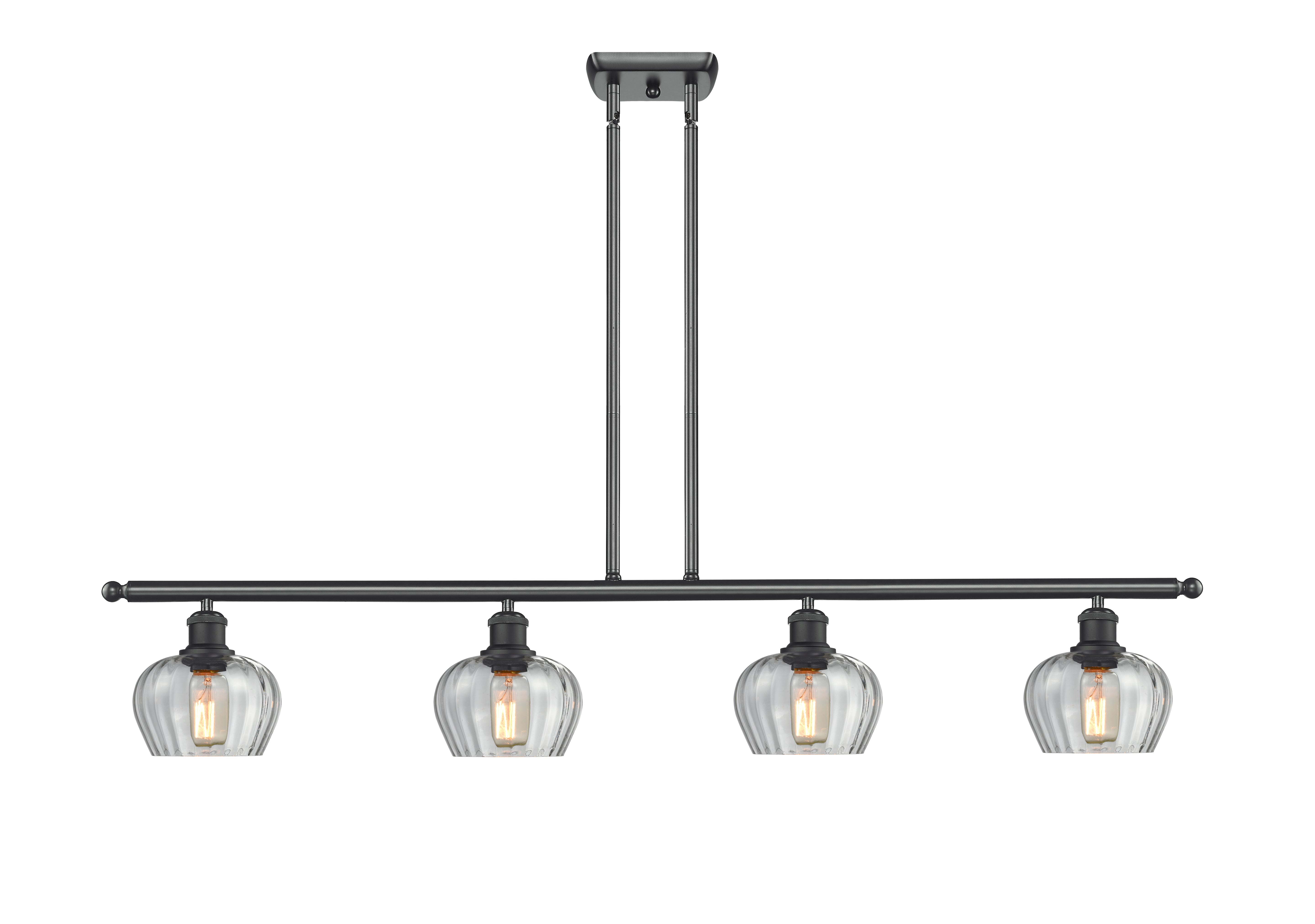 Ballston Island Light Cast Brass Finish